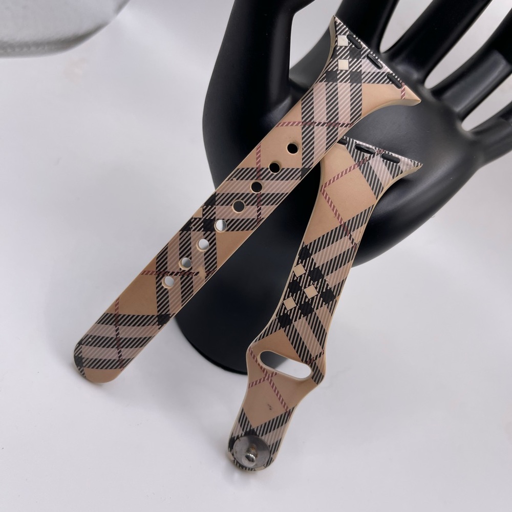 Plaid watch band Apple 38-41